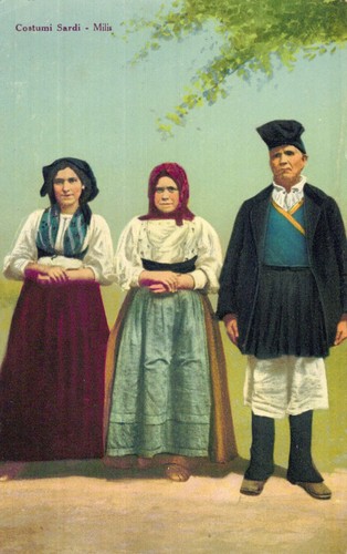 Lotto cartoline costumi - 10,