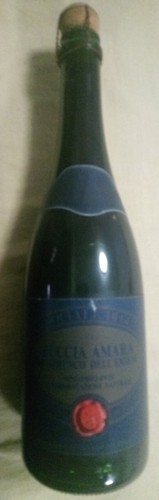 Bottiglia vino rosso vintage - rosso,