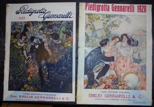 Lotto di 2 : PIEDIGROTTA GENNARELLI 1920 - 1921 ; Musica Napoletana