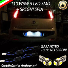 COPPIA LUCI TARGA 5 LED FIAT