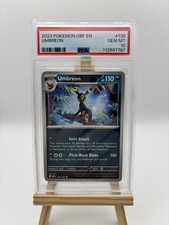 2023 Pokemon OBF EN Umbreon 130/197 PSA 10