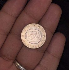 Moneta 1 euro Gufo Grecia 2002