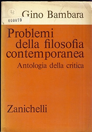 Problemi della filosofia - problemi,