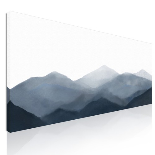 Quadro paesaggio astratto - paesaggio,