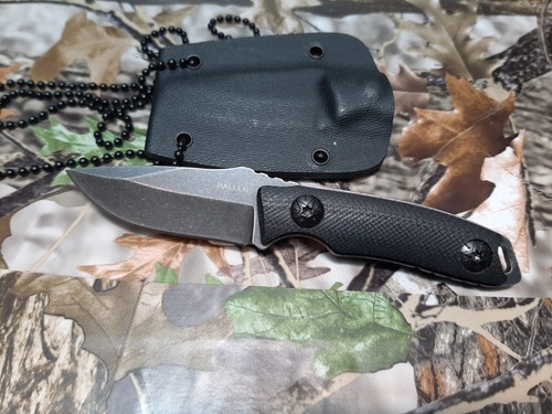 Haller neck knife g10 - neck,