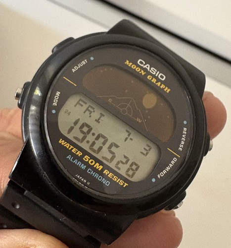 Vintage casio moon graph - casio,