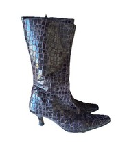  Stivali da donna viola stile