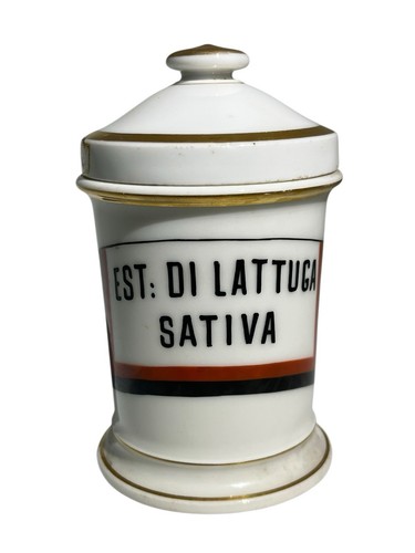 Antico barattolo vaso