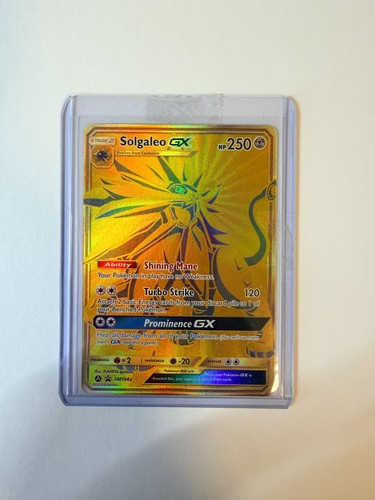 Pokemon solgaleo sm104a - pokemon, gx