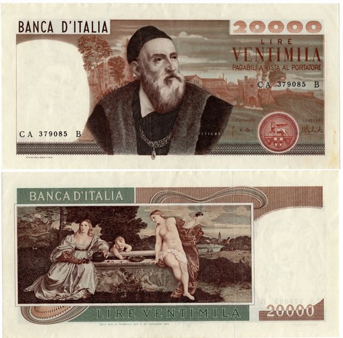 Repubblica italiana 20 000 - repubblica,
