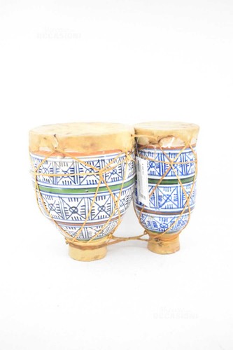 Tamburo bongo coppia africano - tamburo,