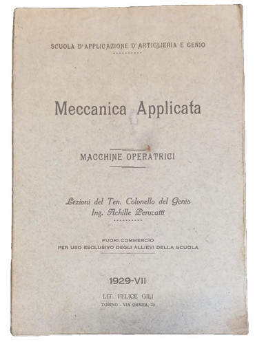 1929 meccanica applicata - applicata,