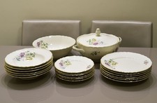 SERVIZIO PIATTI RICHARD GINORI BORDO ORO.