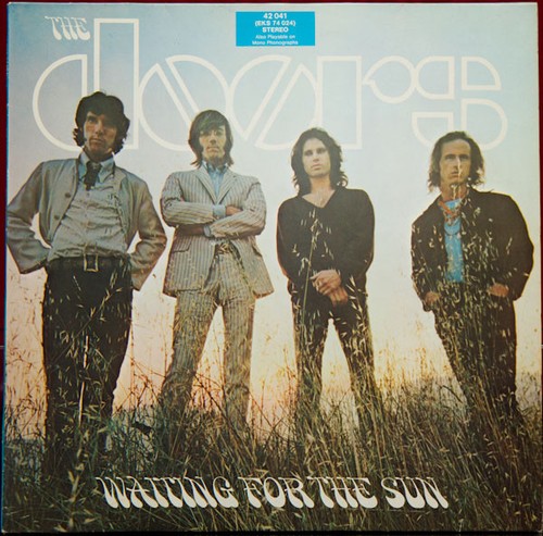 The doors waiting for - the,