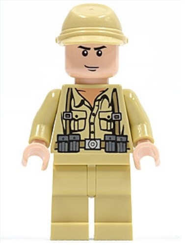 Lego soldier minifig dal set - lego,