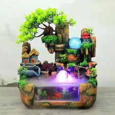 Cascata da fontana da tavolo per relax interno Cascata da meditazione Zen