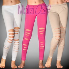 LEGGINGS Tagliati Ripped