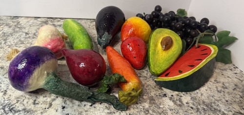 Set frutta verdura finta