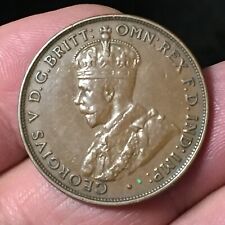 MONETA AUSTRALIA ONE PENNY 1933 GIORGIO V
