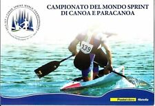 Italia 2015 Campionato del Mondo Sprint Kayak Canoa Canoa Sport FOLDER RARO!!