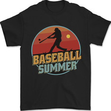 Baseball Estate T-Shirt 100% Cotone