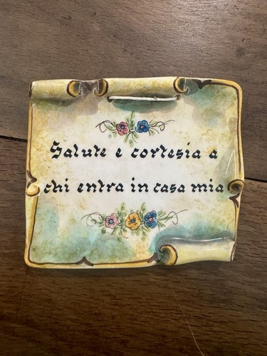Piccola piastra muro in - da,