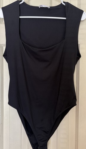 Zara body tuta nero canotta - zara,