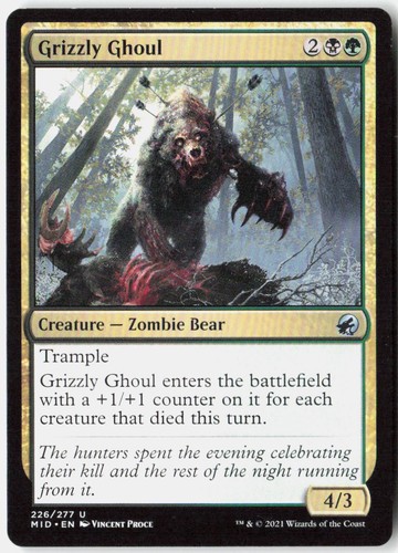 Magic grizzly ghoul - magic,