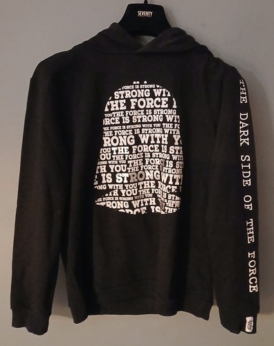 Felpa nera star wars con - felpa,