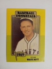 1980 TOPPS BASEBALL IMMORTALS WAITE HOYT #113 1° STAMPA NUOVO COME NUOVO