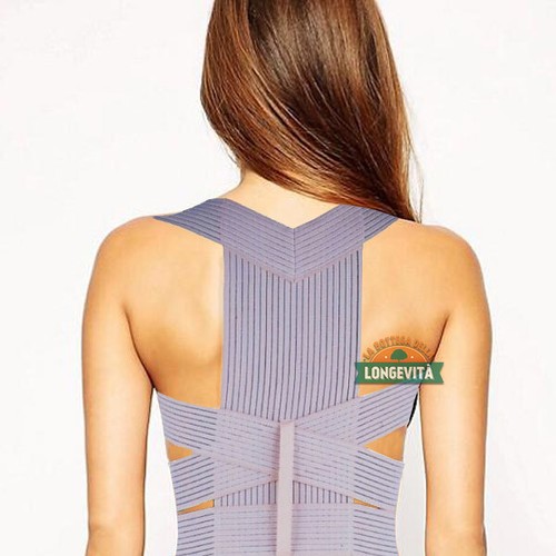 Raddrizza schiena con pannello - con,