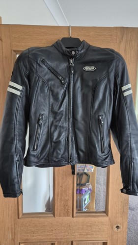 Giacca moto pelle - donna, spidi