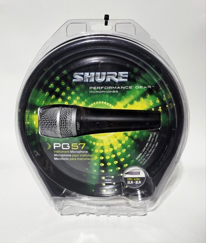Shure pg57 performance - shure,