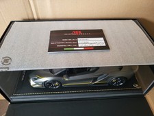 MR COLLECTION MODELS LAMBORGHINI AUTENTICA 1/18 Grigio Titans LAMBO060 Grey
