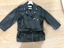 Giubbino in pelle vera taglia 42