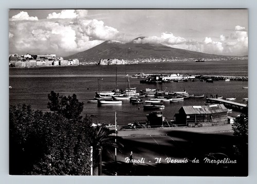 Rppc italia napoli vulcano - napoli, mt.