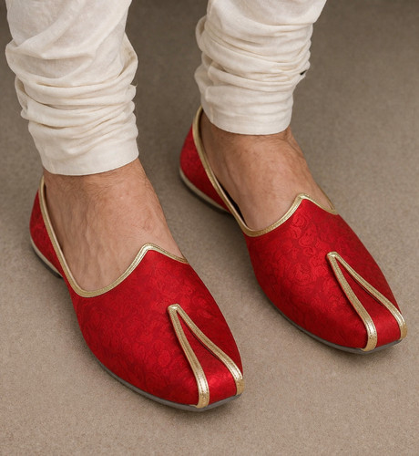 Scarpe khussa rosse sposa - khussa,