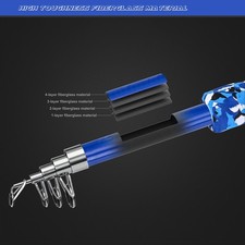 Canna da Pesca Telescopica per