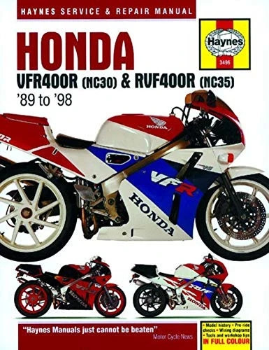Honda vfr400 and rvf400 - vfr400,