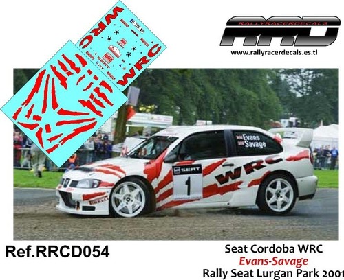 Decal calca seat - 1/43;,