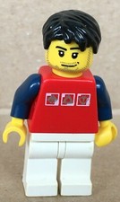 LEGO®-Minifigure Classic Town 3 Silver Silver Silver Logos Set 8403 City House - twn111