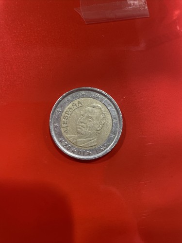 Moneta euro espana - 2001, re