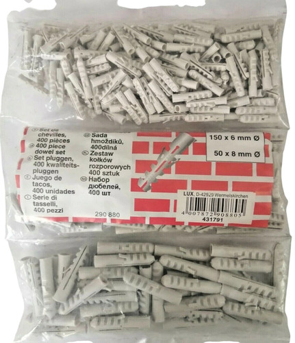Set 400 tasselli espansione - set,