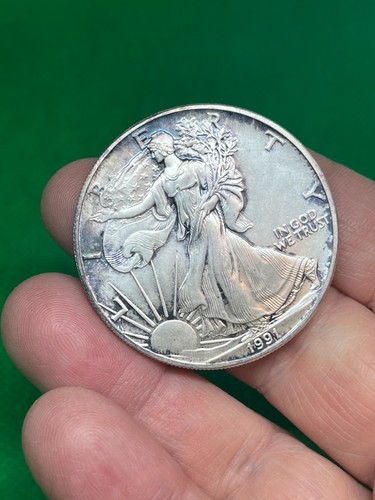 1991 american eagle - 1991, moneta