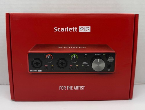Focusrite scarlett 2i2 - 2i2, 3a