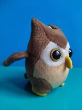 "TRUDI" peluche Gufo, colore marrone e beige, altezza 10 cm.