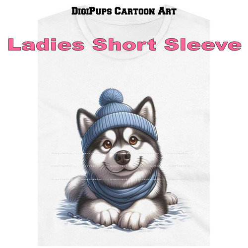 Shirt donna digipups - t-shirt, alaskan