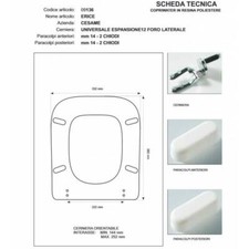 Copriwater Cesame  ERICE