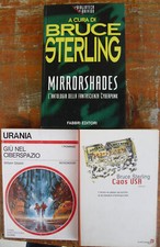 Lotto libri William Gibson Bruce Sterling fantascienza racconti cyber punk space
