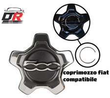 1 COPPETTA COPRIMOZZO 500X 334 Formato BORCHIA Cerchio in Lega Cromato